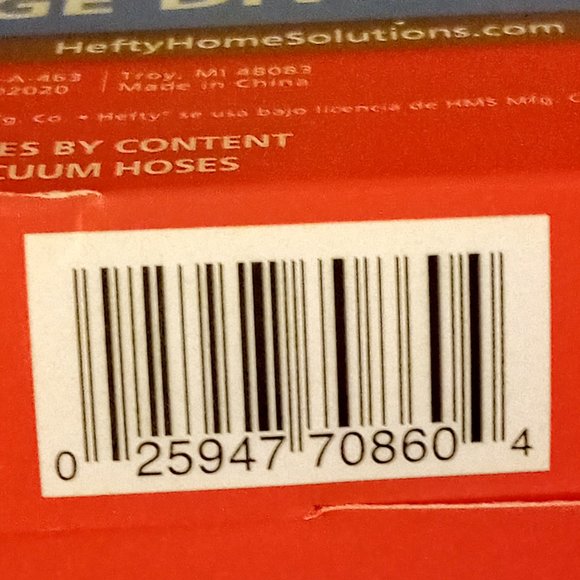 Hefty Storage Solutions Shrink Pak Bags 2 Total Large Divided Bags 2 x 2-Packs - Picture 5 of 13